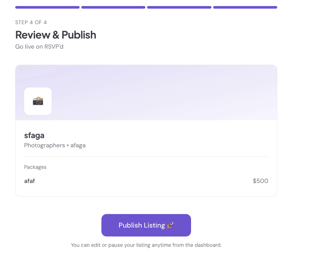 Demo Photography Studio